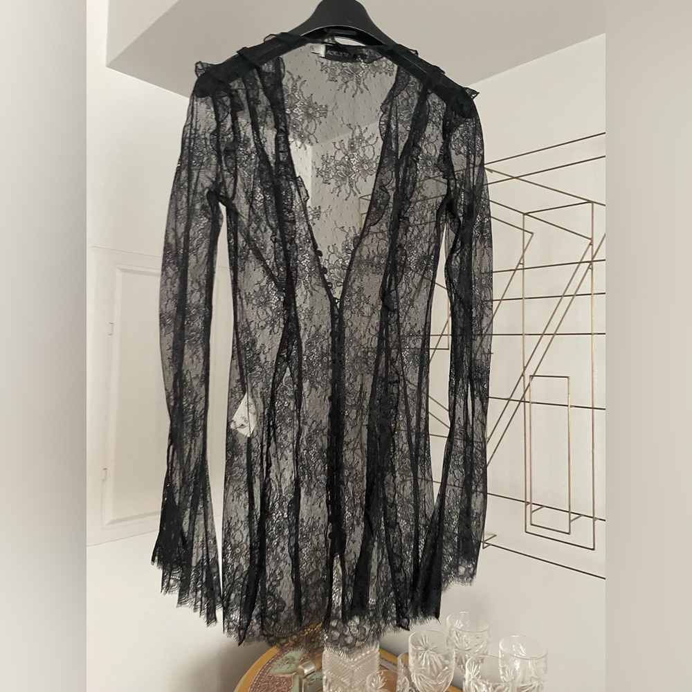 Rat & Boa - Black lace NEVER-WORN black dress in a size small.